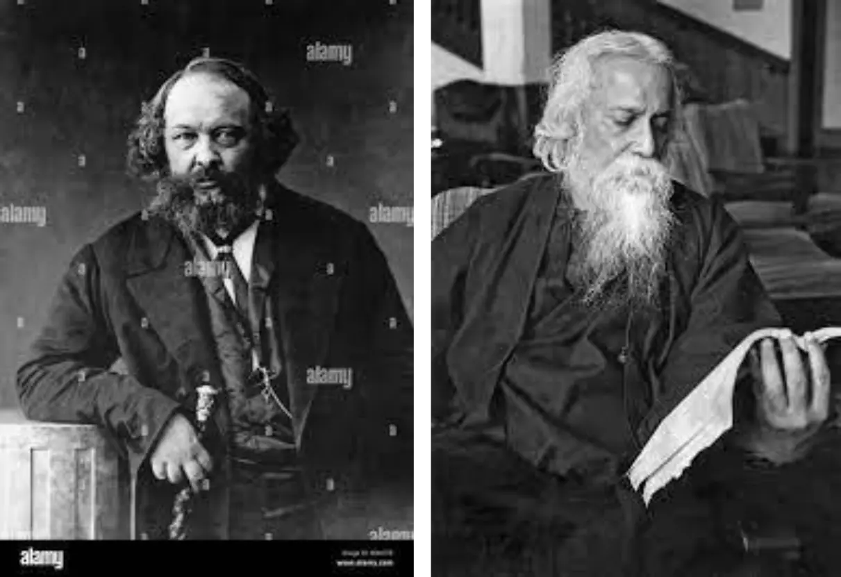 My Test Post on Habla with a Bakunin quote having Rabindranath in Mind